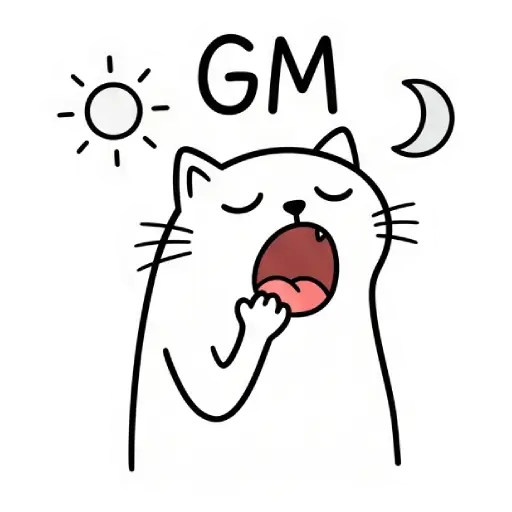 florak stickers, cute, funny, stickers, WhatsApp stickers, sticker pack, cat (18)